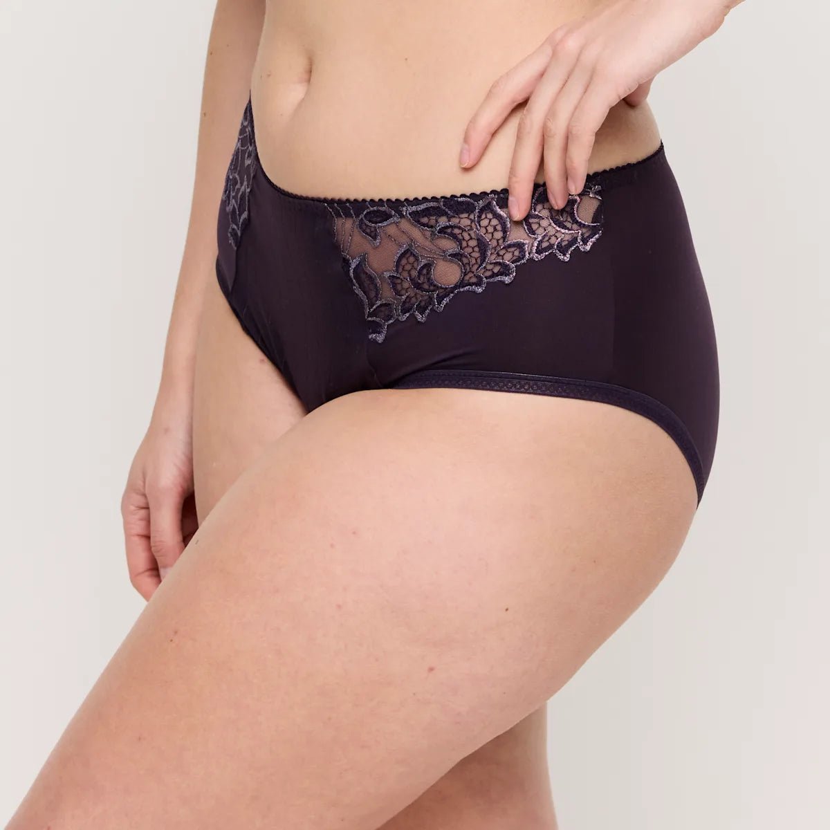 Primadonna - Deauville slip taille haute Amethyst Gem - Juste Pour Vous