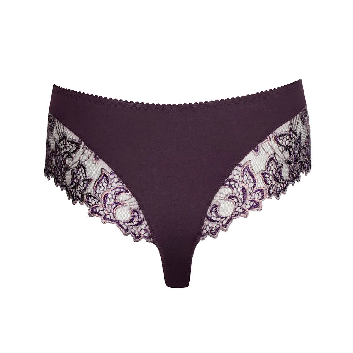 Primadonna - Deauville string luxueux Amethyst Gem - Juste Pour Vous