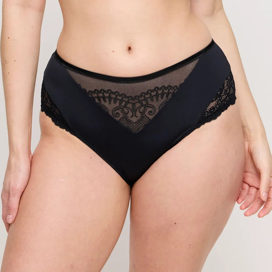 Primadonna - Shimla slip taille haute noir - Juste Pour Vous