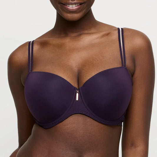 Primadonna Twist - East End soutien - gorge balconnet rembourré Améthyste - Juste Pour Vous