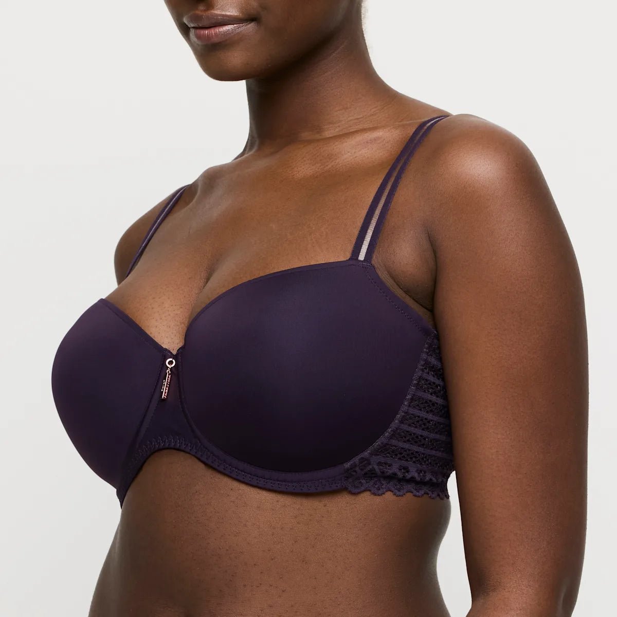 Primadonna Twist - East End soutien - gorge balconnet rembourré Améthyste - Juste Pour Vous