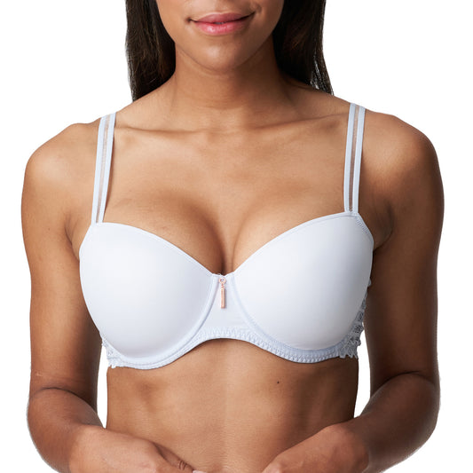 Primadonna Twist-East End soutien-gorge balconnet rembourré heather blue