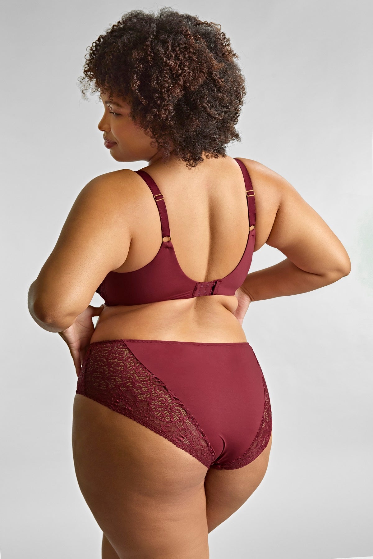 Sculptresse - Estel soutien - gorge emboîtant avec armatures Cherry red - Juste Pour Vous