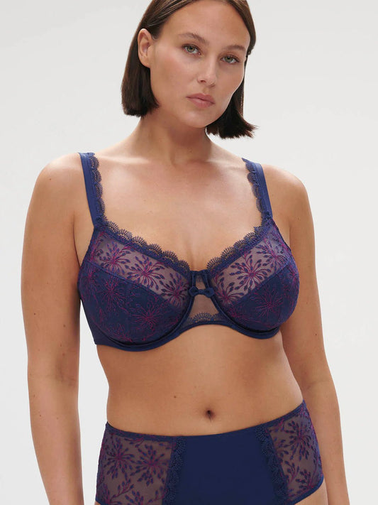 Simone Pérèle - Singulière soutien - gorge emboîtant avec armatures midnight - Juste Pour Vous