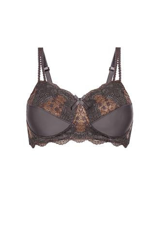 Amoena-Florence soutien gorge souple sans armature gris/cuivre